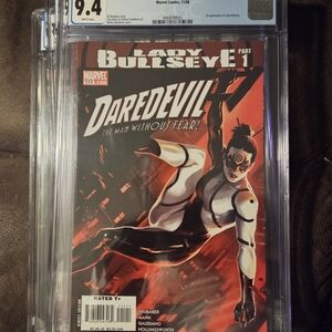 Marvel Daredevil #v2 #111— Red, Black, White "LADY BULLSEYE" PT 1